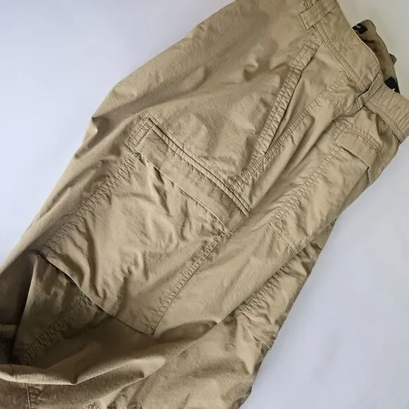 REI Coop Pants Hiking Men 34x30 Brown Outdoors Camping Roll Tab Snap Leg Relaxed - Picture 8 of 13